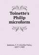 Toinette's Philip microform, Jamison, C. V. (Cecilia Viets), 1837?-1909 