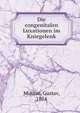 Die congenitalen Luxationen im Kniegelenk, Muskat, Gustav, 1874 