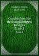 Geschichte des dreissigjhrigen Krieges. 3, ab.1, Gindely, Anton, 1829-1892 