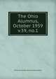 The Ohio Alumnus, October 1959. v.39, no.1, Ohio University Alumni Association 