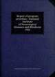 Report of program activities : National Institute of Neurological Diseases and Blindness. 1954, National Institute of Neurological Diseases and Blindness (U.S.) 