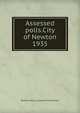 Assessed polls.City of Newton. 1935, Newton (Mass.). Election Commission 