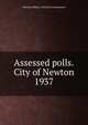 Assessed polls.City of Newton. 1937, Newton (Mass.). Election Commission 