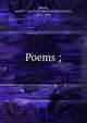 Poems ;, Botta, Anne C. Lynch (Anne Charlotte Lynch), 1815-1891 