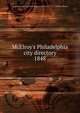 McElroy`s Philadelphia city directory. 1848, A. McElroy &amp; Co,Orrin Rogers (Firm),E.C. &amp; J. Biddle (Firm) 