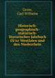 Historisch-geographisch-statistisch-literarisches Jahrbuch fA?r Westfalen und den Niederrhein, Grote, Carl Wilhelm 