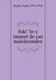 Eski "Sr-y ?mmet"de ?an malelerimden, Ak?ura, Yusuf, 1876-1935? 