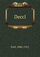 Deccl, Eref, 1846-1912 