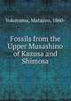 Fossils from the Upper Musashino of Kazusa and Shimosa, Yokoyama, Matajiro, 1860- 