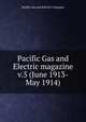 Pacific Gas and Electric magazine. v.5 (June 1913-May 1914), Pacific Gas and Electric Company 