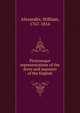 Picturesque representations of the dress and manners of the English, Alexander, William, 1767-1816 