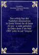 Der erfolg fun der Yudisher olonizatsye in Erets Yiroel far di letse 25 yor : a rede gehalen in Odes dem 3-en Mai 1907 yohr in zal "Unyon", Ussishkin, Abraham Menaem Mendel, 1863-1941 