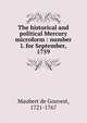 The historical and political Mercury microform : number I. for September, 1759, Maubert de Gouvest, 1721-1767 
