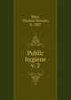 Public hygiene. v. 2, Blair, Thomas Stewart, b. 1867 