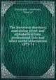 The Inverness directory, containing street and alphabetical lists, professional lists and other useful information. 1873-74, Directories. - Inverness, Town of 