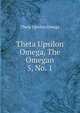 Theta Upsilon Omega, The Omegan. 5, No. 1, Theta Upsilon Omega 