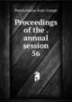 Proceedings of the . annual session. 56, Pennsylvania State Grange 