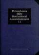 Pennsylvania State Horticultural Association news. 11, State Horticultural Association of Pennsylvania 