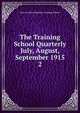 The Training School Quarterly July, August, September 1915. 2, East Carolina Teachers Training School 