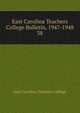 East Carolina Teachers College Bulletin, 1947-1948. 38, East Carolina Teachers College 