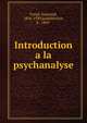 Introduction a la psychanalyse, Sigmund Freud 