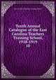 Tenth Annual Catalogue of the East Carolina Teachers Training School, 1918-1919. 10, East Carolina Teachers Training School 