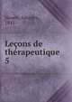 Leons de thrapeutique. 5, Hayem, Georges, 1841- 