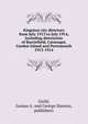 Kingston city directory from July 1913 to July 1914, including directories of Barriefield, Cataraqui, Garden Island and Portsmouth.. 1913-1914, Guild, Leman A. and George Hanson, publishers 