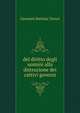 del diritto degli uomini alla distruzione dei cattivi governi, Giovanni Battista Tuveri 