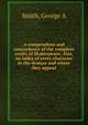 A compendium and concordance of the complete works of Shakespeare. Also, an index of every character in the dramas and where they appear, George A. Smith 