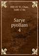Sarye pyollam. 4, 880-01 Yi, Chae, 1680-1746 