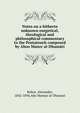 Notes on a hitherto unknown exegetical, theological and philosophical commentary to the Pentateuch composed by Aboo Manzr al-Dhamari, Kohut, Alexander, 1842-1894,Abu Mansur al-Dhamari 
