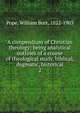 A compendium of Christian theology: being analytical outlines of a course of theological study, biblical, dogmatic, historical. 2, Pope, William Burt, 1822-1903 