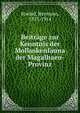 Beitrage zur Kenntnis der Molluskenfauna der Magalhaen-Provinz, Strebel, Hermann, 1833-1914 