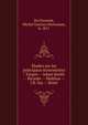 ?tudes sur les principaux ?conomistes : Turgot -- Adam Smith -- Ricardo -- Malthus -- J.B. Say -- Rossi, Du Puynode, Michel Gustave Partonnau, b. 1817 