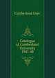 Catalogue of Cumberland University. 1947-48, Cumberland Univ. 