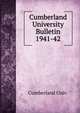 Cumberland University Bulletin. 1941-42, Cumberland Univ. 
