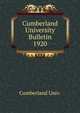 Cumberland University Bulletin. 1920, Cumberland Univ. 