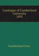 Catalogue of Cumberland University. 1895, Cumberland Univ. 