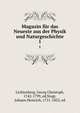 Magazin fr das Neueste aus der Physik und Naturgeschichte. 1, Lichtenberg, Georg Christoph, 1742-1799, ed,Voigt, Johann Heinrich, 1751-1823, ed 