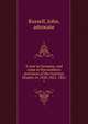 A tour in Germany, and some of the southern provinces of the Austrian Empire, in 1820, 1821, 1822. 1, Russell, John, advocate 