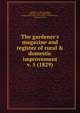 The gardener`s magazine and register of rural & domestic improvement. v. 5 (1829), Loudon, J. C. (John Claudius), 1783-1843,A. &amp; R. Spottiswoode, printer,United States. Patent Office. Scientific Library, former owner DSI 