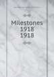 Milestones 1918. 1918, Ward-Belmont School (1913-1951) 