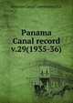 Panama Canal record. v.29(1935-36), Isthmian Canal Commission (U.S. 