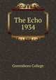The Echo. 1934, Greensboro College 
