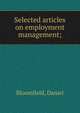 Selected articles on employment management;, Bloomfield, Daniel 