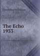 The Echo. 1933, Greensboro College 