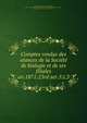 Comptes rendus des sances de la Socit de biologie et de ses filiales. an.1871:23rd:ser.5:t.3, Soci?t? de biologie, Paris,Soci?t? de biologie, Paris. Comptes rendus hebdomadaires des s?ances et m?moires,Soci?t? de biologie, Paris. Comptes rendus des s?ances et m?moires 