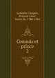 Commis et prince. 2, Lamothe-Langon, ?tienne L?on, baron de, 1786-1864 