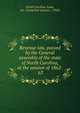 Revenue law, passed by the General assembly of the state of North Carolina, at the session of 1862-'63, North Carolina. Laws, etc. (Compiled statutes : 1943) 